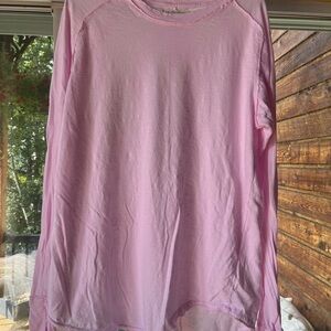 Pink Long Sleeve Top We The Free small